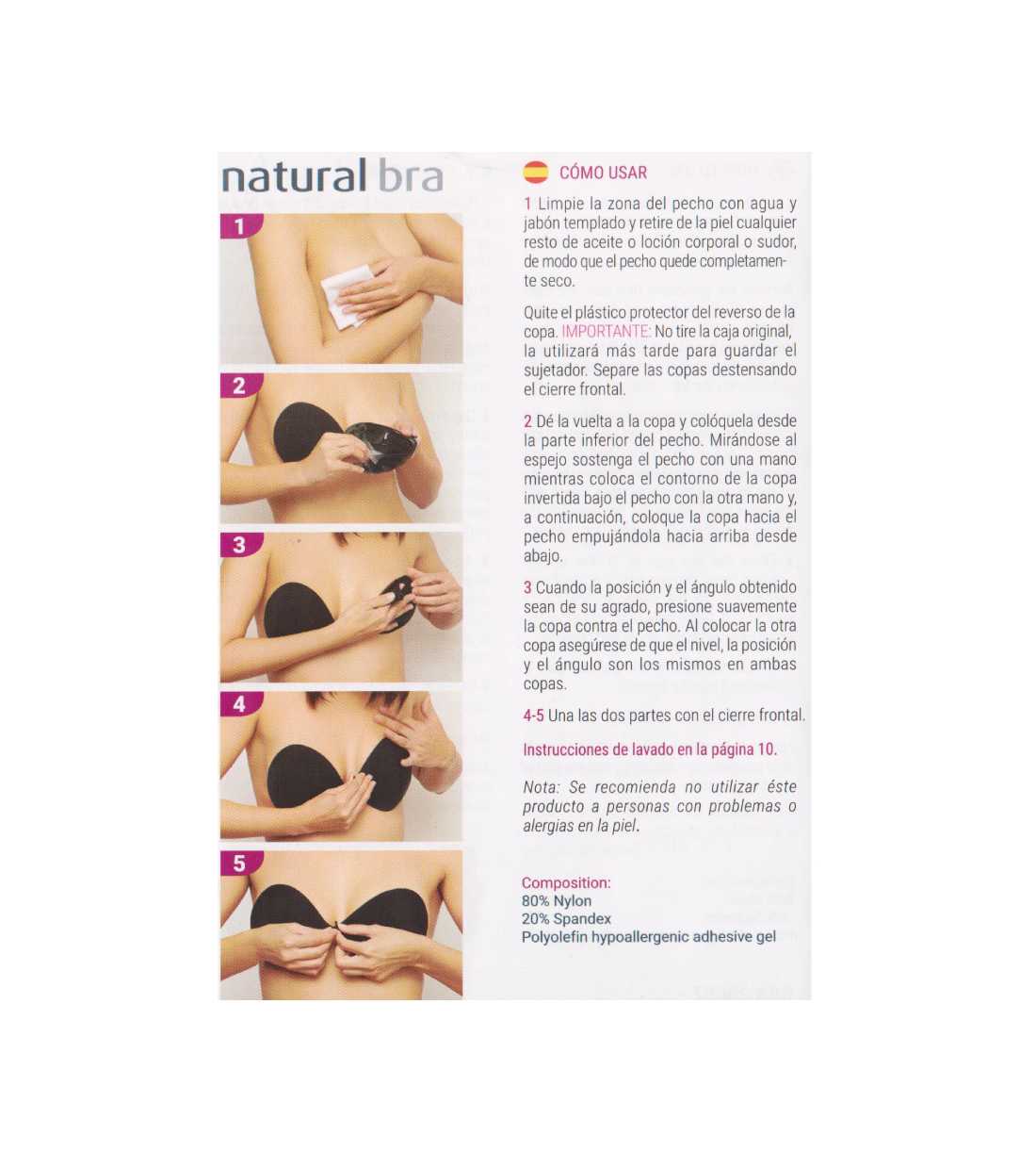Montse Pedrosa | Cúpulas adhesivas de silicona natural bra Montse Pedrosa | Cúpulas adhesivas de silicona natural bra