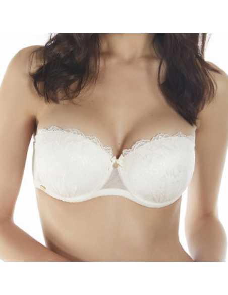 Montse Pedrosa | Sujetador Majonia Push Up 30726 de Selmark color Marfil Montse Pedrosa | Sujetador Majonia Push Up 30726 de Selmark color Marfil