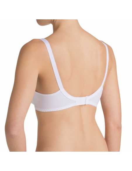 Montse Pedrosa | Sujetador Cotton Classic Stretch N de Triumph color Blanco Montse Pedrosa | Sujetador Cotton Classic Stretch N de Triumph color Blanco