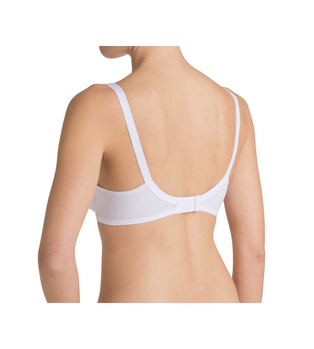 Montse Pedrosa | Sujetador Cotton Classic Stretch N de Triumph color Blanco Montse Pedrosa | Sujetador Cotton Classic Stretch N de Triumph color Blanco