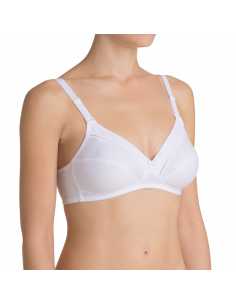 Montse Pedrosa | Sujetador Cotton Classic Stretch N de Triumph color Blanco