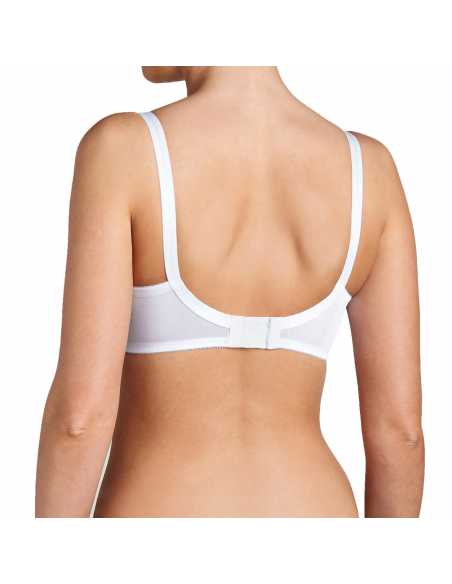 Montse Pedrosa | Sujetador Corsina Pretty W de Triumph color Blanco Montse Pedrosa | Sujetador Corsina Pretty W de Triumph color Blanco
