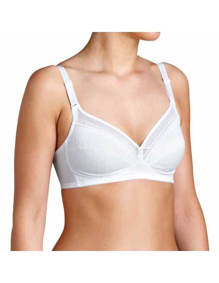 Montse Pedrosa | Sujetador Corsina Pretty W de Triumph color Blanco Montse Pedrosa | Sujetador Corsina Pretty W de Triumph color Blanco