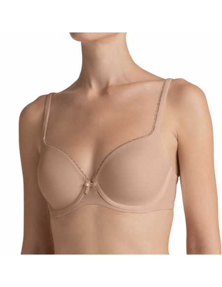 Montse Pedrosa | Sujetador Perfectly Soft W de Triumph color Skin Montse Pedrosa | Sujetador Perfectly Soft W de Triumph color Skin