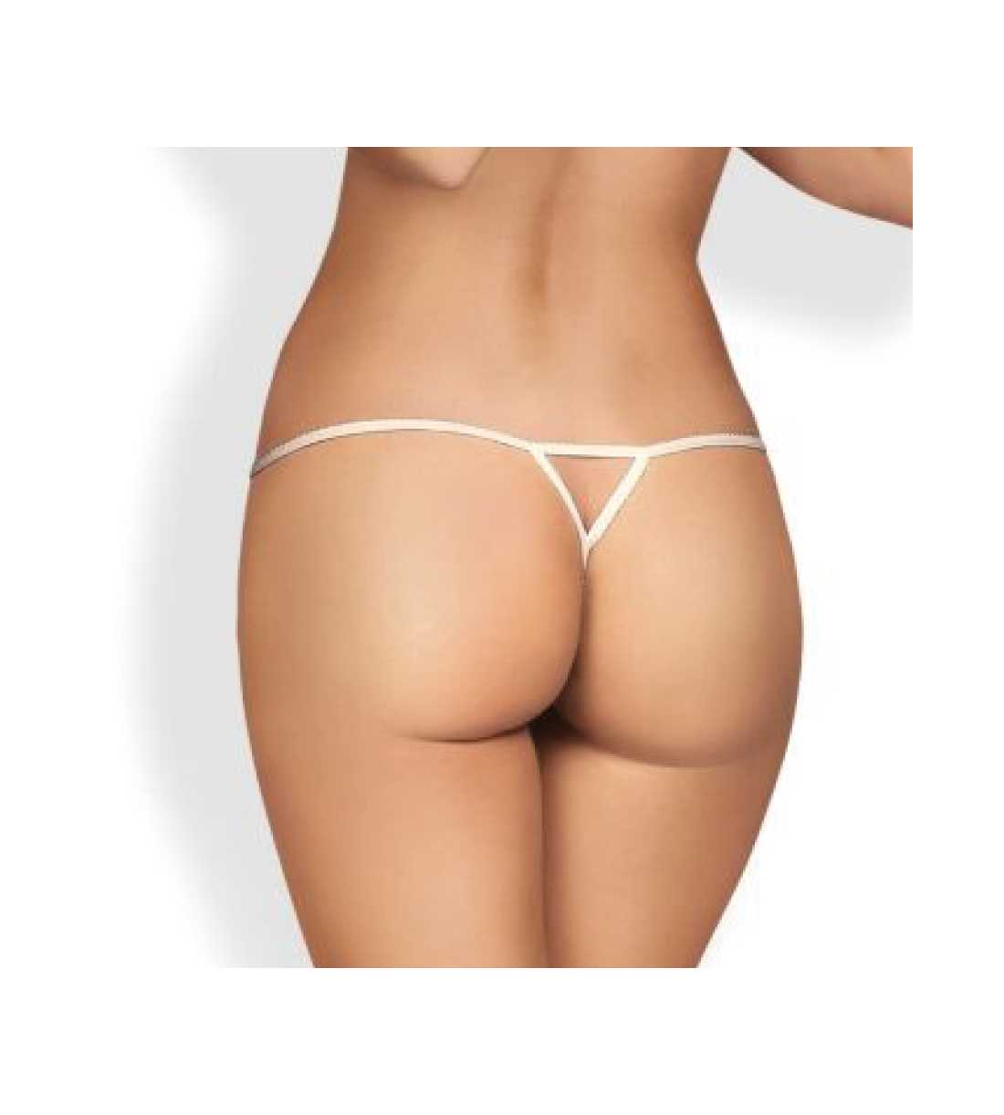 Montse Pedrosa | Tanga 880-THO-2 de Obsessive S/M en color Blanco Montse Pedrosa | Tanga 880-THO-2 de Obsessive S/M en color Blanco