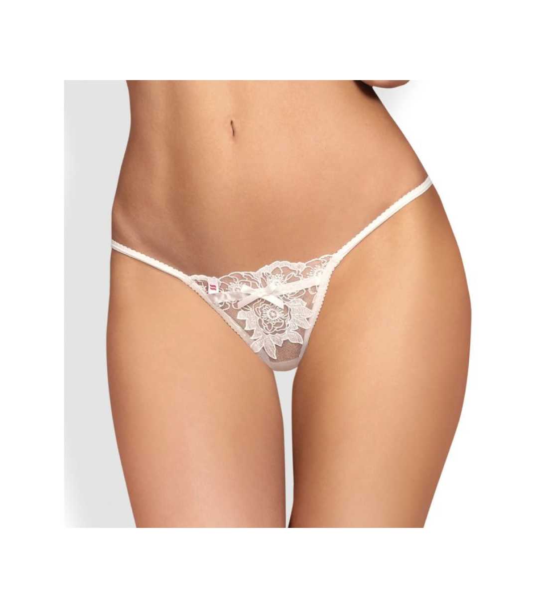 Montse Pedrosa | Tanga 880-THO-2 de Obsessive S/M en color Blanco Montse Pedrosa | Tanga 880-THO-2 de Obsessive S/M en color Blanco