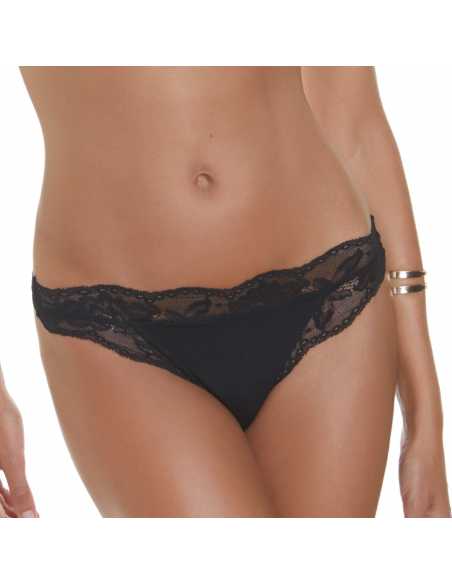 Montse Pedrosa | Tanga Uxia 50701 de Selmark color Negro. Montse Pedrosa | Tanga Uxia 50701 de Selmark color Negro.