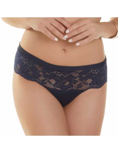 Montse Pedrosa | Culotte-Tanga Uxia 50706 de Selmark color Azul Montse Pedrosa | Culotte-Tanga Uxia 50706 de Selmark color Azul